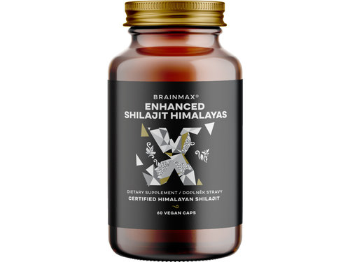 BrainMax Enhanced Shilajit Himalayas, 60 kapslí