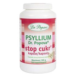 Psyllium Dr. Popova STOP CUKR kapsle, 120 ks Dr. Popov