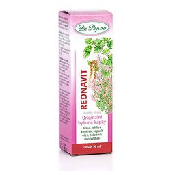 Rednavit, originální bylinné kapky, 50 ml Dr. Popov