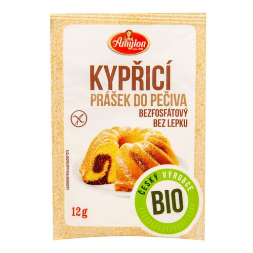 Amylon - Kypřící prášek do pečiva bezlepkový BIO, 12 g *CZ-BIO-001 certifikát