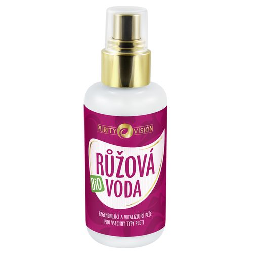 PURITY VISION, Růžová voda BIO,100 ML