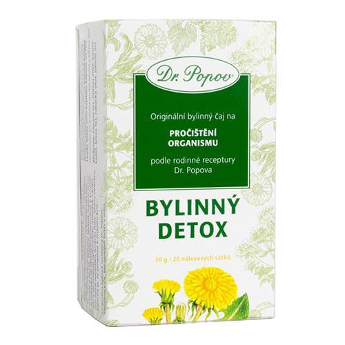 Bylinný detox, porcovaný čaj, 30 g Dr. Popov