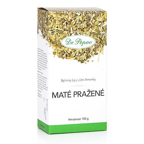 Maté pražené, bylinný čaj, 100 g Dr. Popov