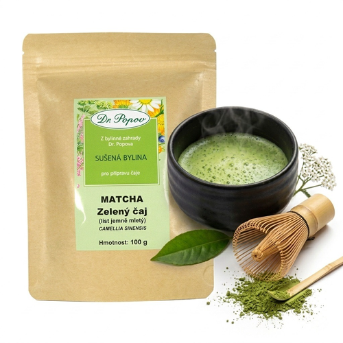 Matcha Zelený čaj, 100 g Dr. Popov