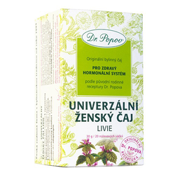 Univerzální ženský čaj Livie, porcovaný čaj, 30 g Dr. Popov