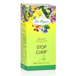 Stop cukr®, porcovaný čaj, 30 g Dr. Popov