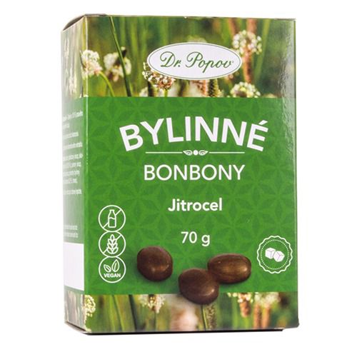 Bonbony Jitrocel, 70 g Dr. Popov