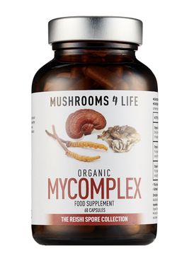 Mushrooms 4 Life BIO Komplex Reishi, Cordyceps, Maitake, 60 kapslí