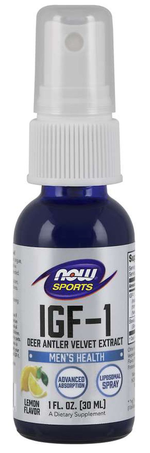 NOW® Foods NOW IGF-1 lipozomální sprej, 30 ml