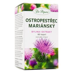 Ostropestřec mariánský , 60 kapslí Dr. Popov