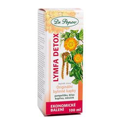 Lymfa – detox, originální bylinné kapky, 100 ml Dr. Popov