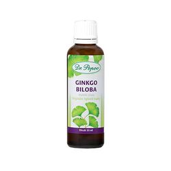 Ginkgo biloba, originální bylinné kapky, 50 ml Dr. Popov