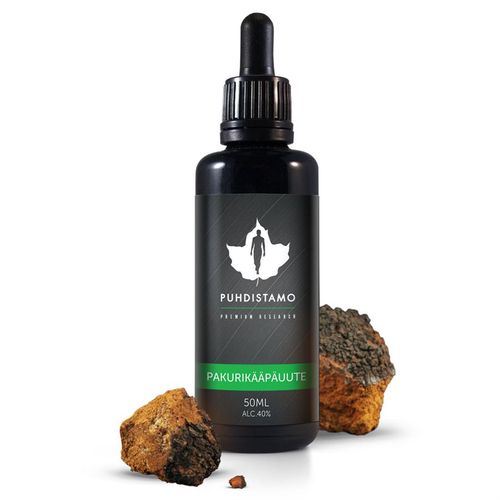 Puhdistamo - Chaga Extract, 50ml (Pakurikääpäuute)