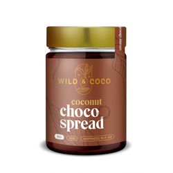 Wild&Coco - BIO Kokosová pomazánka čokoládová, 300 g