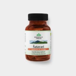 Organic India Šatavari 60 kapslí *IN-BIO-149 certifikát