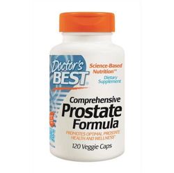 Doctor's Best Comprehensive Prostate Formula with Seleno Excell, 120 rostlinných kapslí