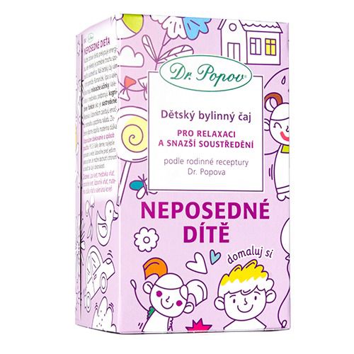 Neposedné dítě, dětský bylinný čaj, 30 g