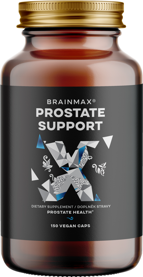 BrainMax Prostate Support, 150 rostlinných kapslí