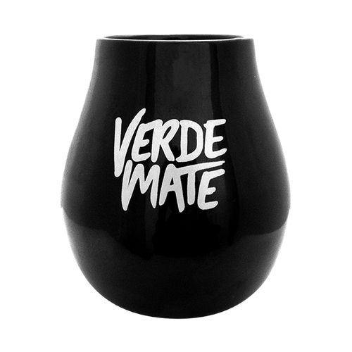 Keramická kalabasa Verde Mate černá