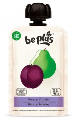 Be Plus - BIO kapsička hruška a švestka, 100 g