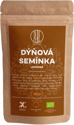 BrainMax Pure Dýňová semínka BIO, 250g *CZ-BIO-001 certifikát