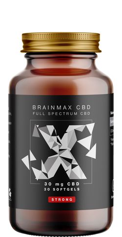 BrainMax CéBéDé Strong 30 mg, 30 softgel kapslí