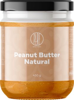 BrainMax Pure Peanut Butter natural (arašídové máslo - přirodní) 450 g