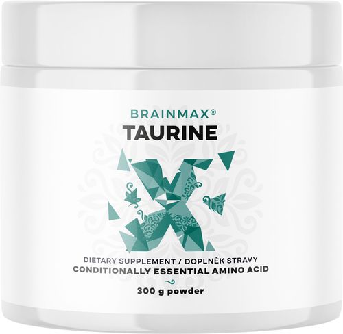 BrainMax Taurine Powder, Taurin v prášku, 300 g