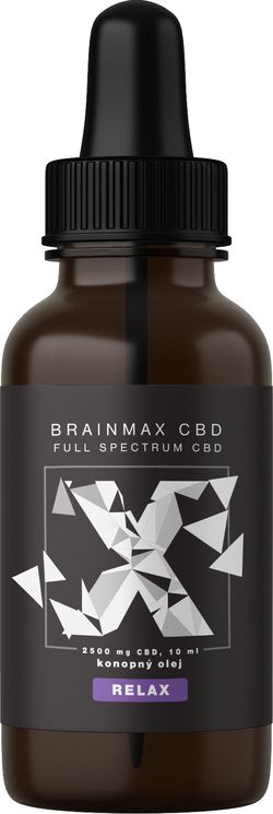 BrainMax CéBéDé RELAX, 25%, 10 ml