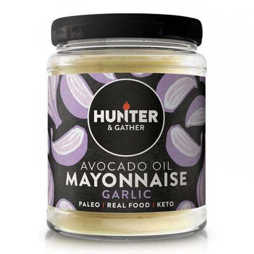 HUNTER & GATHER Avokádová majonéza s česnekem, 175 g