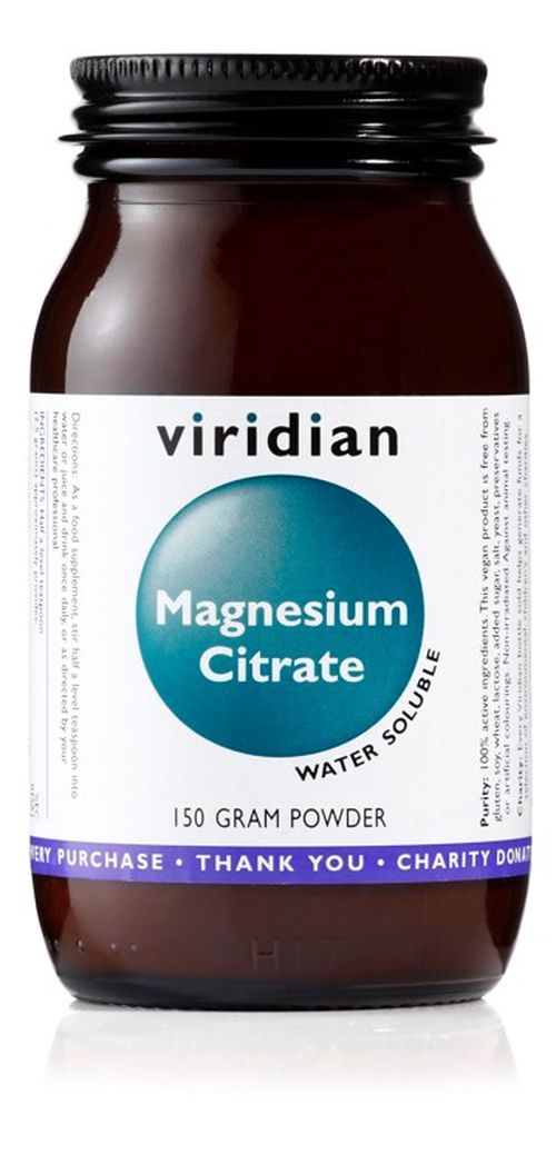 Viridian Magnesium Citrate Powder 150 g