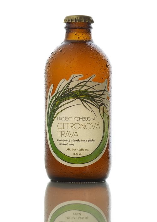 Projekt Kombucha Kombucha Citronová tráva, 330ml