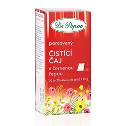 Čistící čaj s červenou řepou, porcovaný, 30 g Dr. Popov