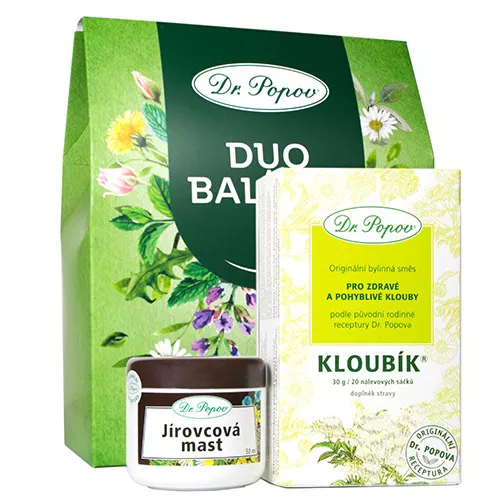DUO Balíček Zdravé klouby Dr. Popov