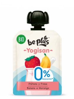 Be Plus - BIO kapsička jahody, banán a jogurt, 0% cukru, 90 g