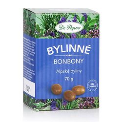 Bonbony Alpské byliny, 70 g Dr. Popov