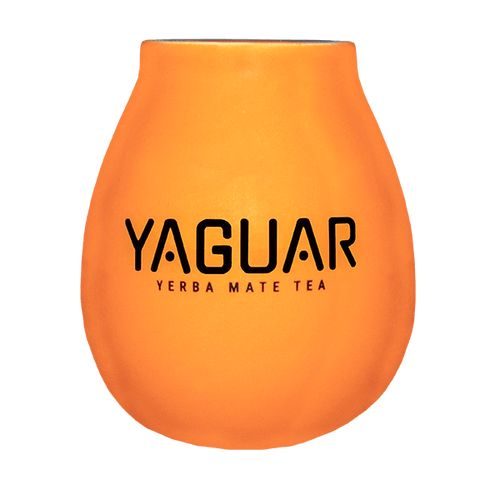 Kalabasa keramická Yaguar - oranžová
