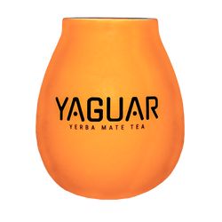 Kalabasa keramická Yaguar - oranžová