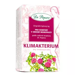 Klimakterium, porcovaný čaj, 30 g Dr. Popov