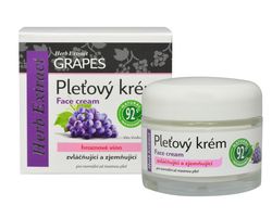 Pleťový krém s hroznovým olejem HERB EXTRACT