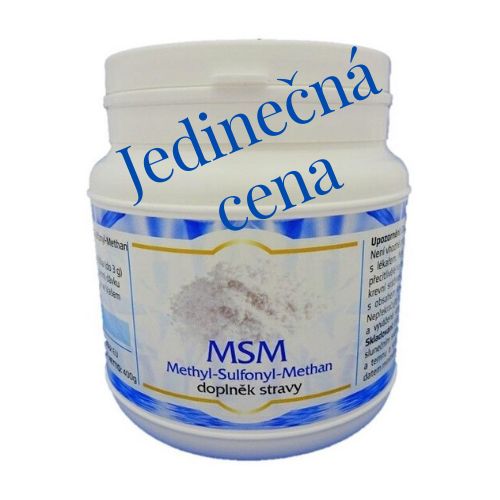 Bio-Detox MSM Methyl-Sulfonyl-Methan 400g Kloubní výživa