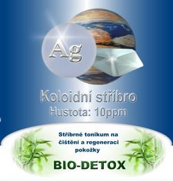 Bio-Detox Koloidní stříbro AG 0,5l 10ppm