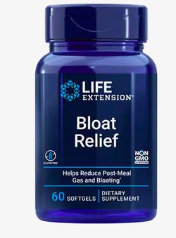 Life Extension Bloat relief (stop nadýmání), 60 rostlinných kapslí