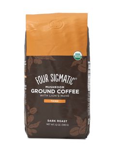 Four Sigmatic Lion's Mane Mushroom Ground Coffee Mix, 340 g