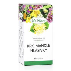 Krk, mandle, hlasivky, sypaný čaj, 50 g Dr. Popov