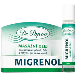 Migrenol, 10 ml - roll-on Dr. Popov