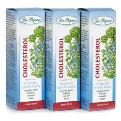 Cholesterol, originální bylinné kapky Dr. Popov