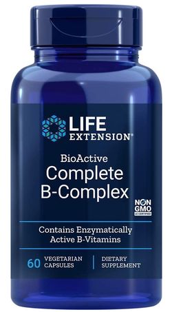 Life Extension BioActive Complete B Complex 60 kapslí