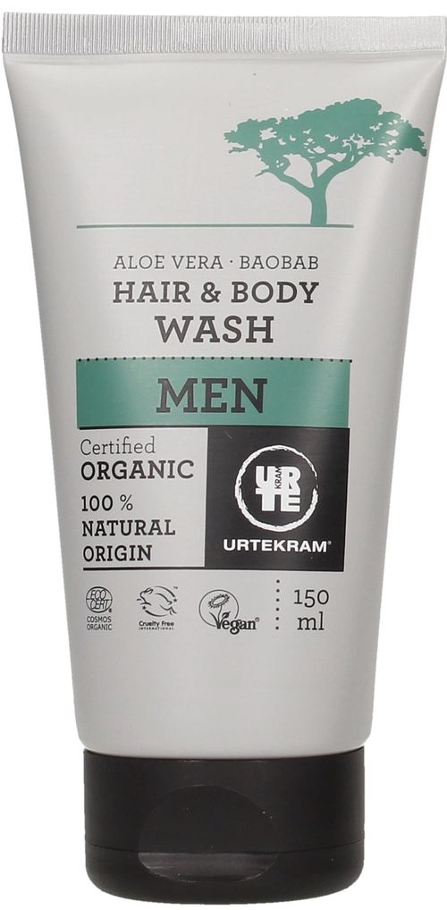 Urtekram - Sprchový gel 2v1 MEN BIO, VEG, 150ml