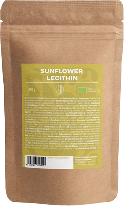 BrainMax Pure Sunflower Lecithin, slunečnicový lecitin, 200 g